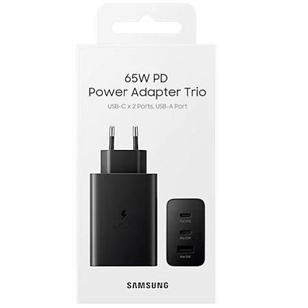 Samsung EP-T6530NBEGEU 65W 65W Power Adapter Trio black 
