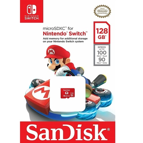 SanDisk 128GB Nintendo Switch SDSQXAO-128G-GNCZN 