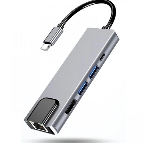 E-GREEN Adapter USB 3.1 tip C -HDMI +2 x USB 3.0 