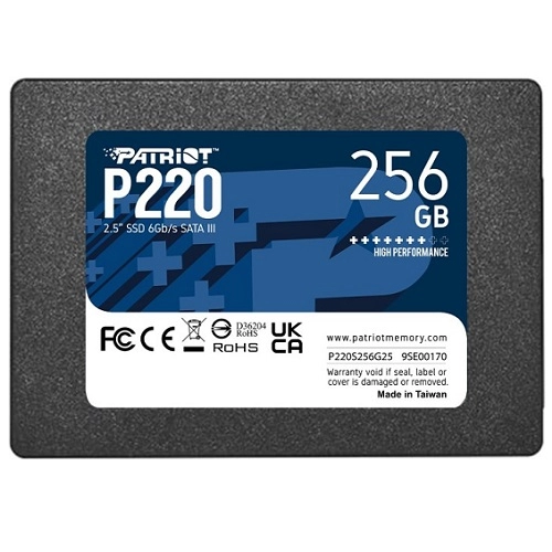 Patriot 256GB SSD 2.5" P220S256G25 