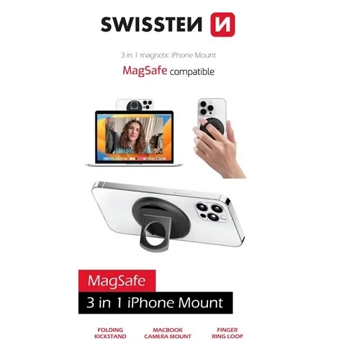 Swissten 3-in-1 iPhone MagSafe Mount 26001000 
