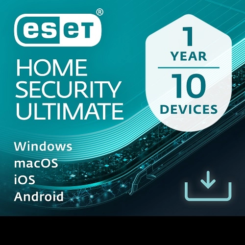 ESET Home Security Ultimate 10 devices 1 year 