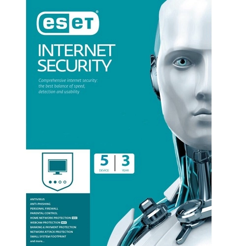 ESET Internet Security 5 devices 3 years 