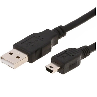 E-GREEN KABL 2.0 USB A - USB MINI-B M/M 1.8M CRNI 