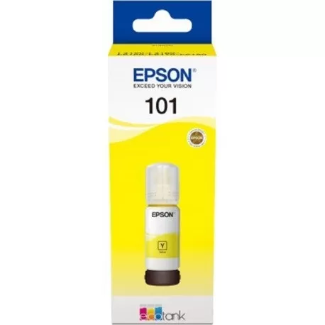 Epson Kertridž EcoTank Ink Bottle Br.101, Yellow, 70ml, 7500 str.- za CISS L6160, L6170, L6190, L4150, L4160  