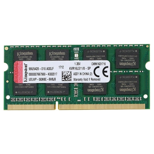 Kingston 8GB DDR3L 1600MHz 