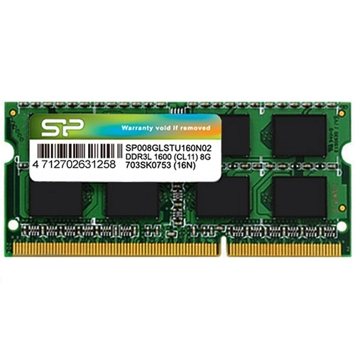 Silicon Power 8GB DDR3 1600MHz SODIMM SP008GLSTU160N02 