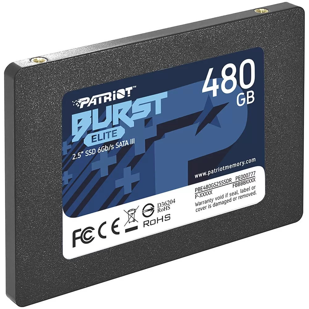 Patriot 480GB SSD PBE480GS25SSDR 