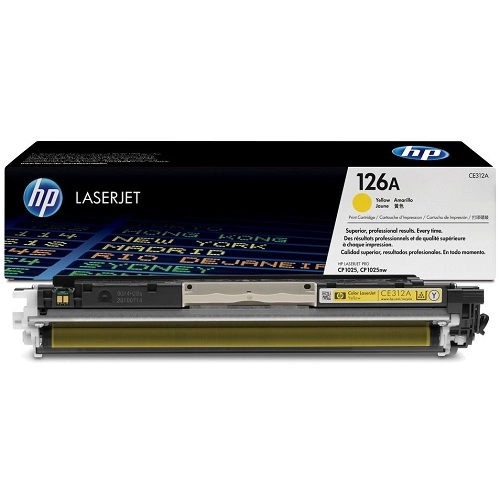 HP 126A CE312A Yellow 