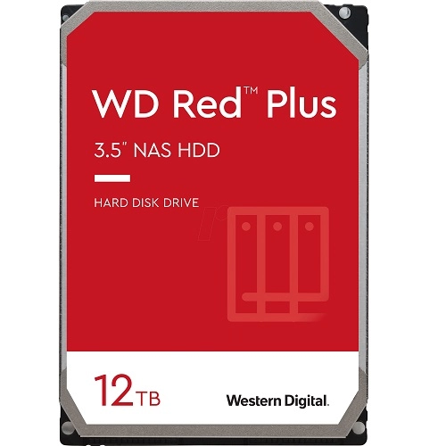 WD 12TB 3.5" WD120EFBX Red Plus NAS 