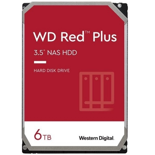 WD 6TB WD60EFPX Red Plus 