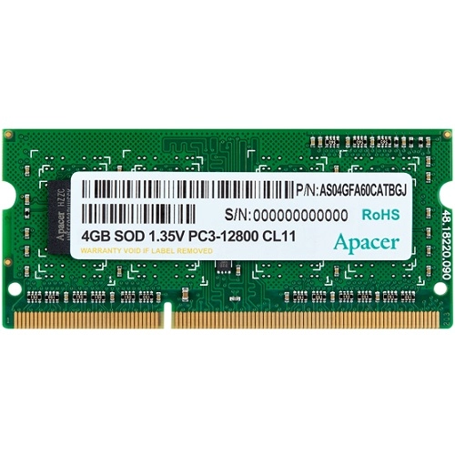 Apacer 4GB DDR3 1600MHz 