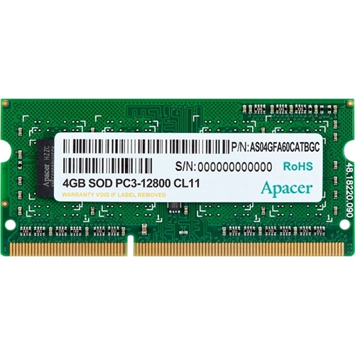 Apacer 4GB DDR3 1600MHz DS.04G2K.KAM 
