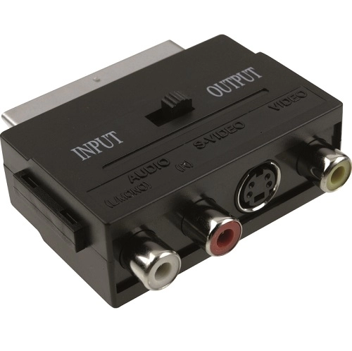 FAST ASIA Adapter Scart - 3xRCA + S-Video 